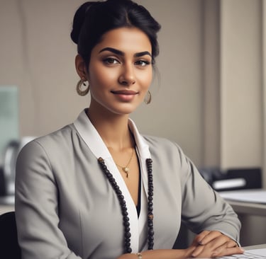 photo of white staircase