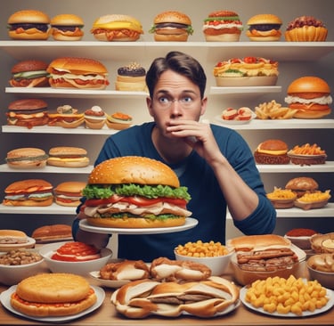 Overflowing commercial waste bin filled with plastic bags.