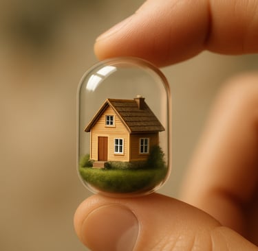 annonce immobilière dans une capsule vidéo