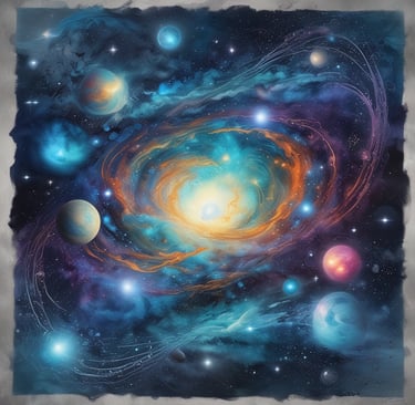 a young man leaning against a blue wall