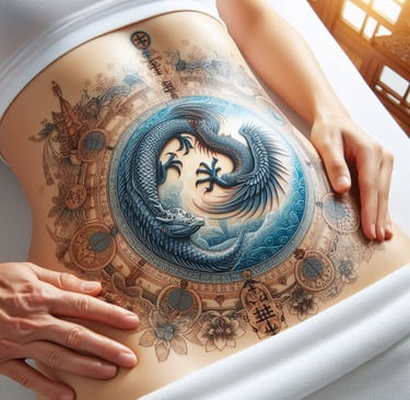 massage du ventre , chi neï tsang