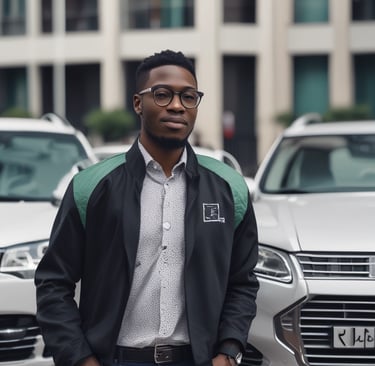 A close-up of a well-stitched polo shirt hanging on a display rack.