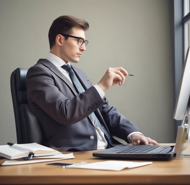A man sitting on the ground in a courtyard