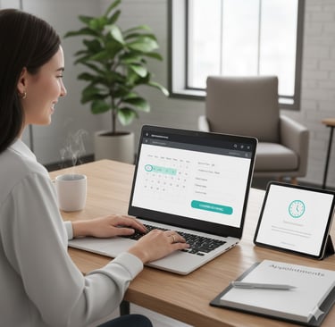 design and development of appointment booking system by an engineer for doctors,dentists,consultants and other professionals