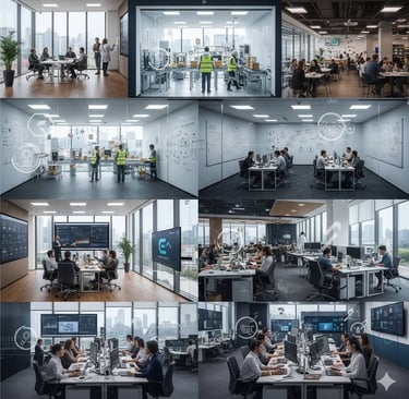 understanding and developing a software which can manage various company operations like customer data, inventory, HR, etc.