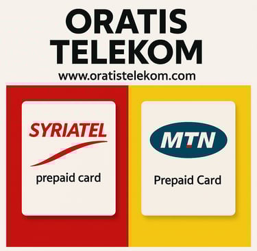 - Syriatel ve MTN Kontörleri - Oratis Telekom