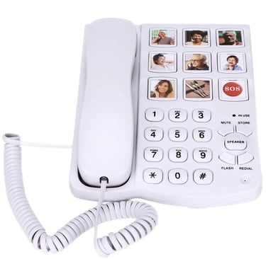 Festnetztelefonie, Bildtasten, grosse Tasten