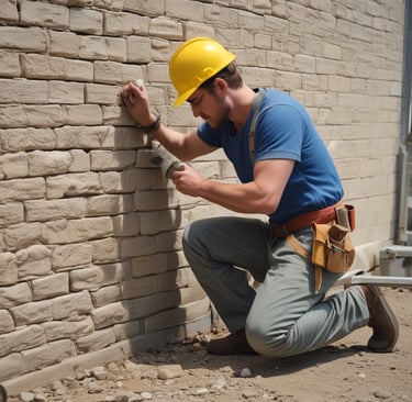 Front view of a modern apartment building in Slovenia