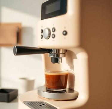 cafetera moderna de diseño