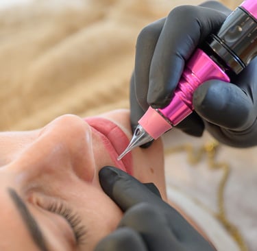 Permanent Make-up Lippen