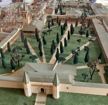 Model of Topkapi Palace Istanbul