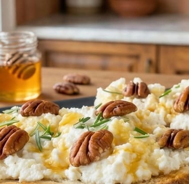 Come fare la bruschetta dolce con ricotta e miele per colazione