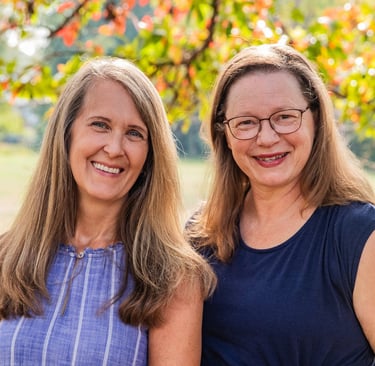 Lynn Joshua and Katy Garber