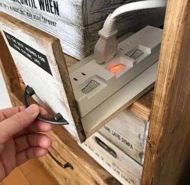 Cache prise