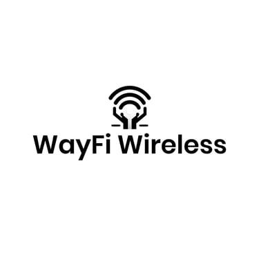 a logo for a wireless device with a wifi - enabled wifi