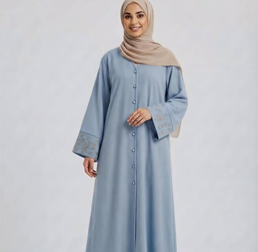 abaya avec motifs