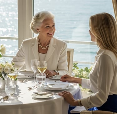 Companhia segura e cuidado ao idoso em momento de distração. Pessoas de terceira idade tende a se só