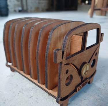 combi van sous-verres