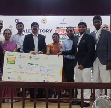 Winner of the hackathon featuring our product