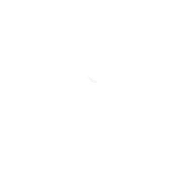 White outline map pin icon representing location and GPS navigation on a black background.