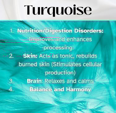 Colour Healing, Healing Light, Chromotherapy, Spechtochrome Turquoise