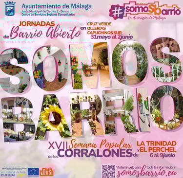 Cartel #SomosBarrio 2023 Cuadrado