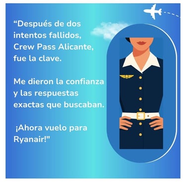 Historia de éxito, tras dos intentos fallidos, Crew Pass Alicante logra el resultado