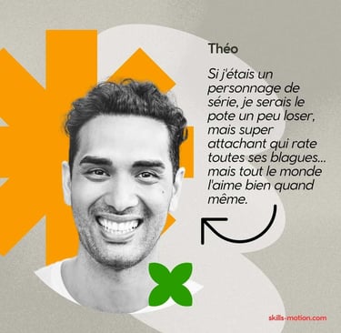 Se décrire avec humour : exemples pour homme