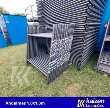 Andaimes 1.0x1.0m | Kaizen Locações