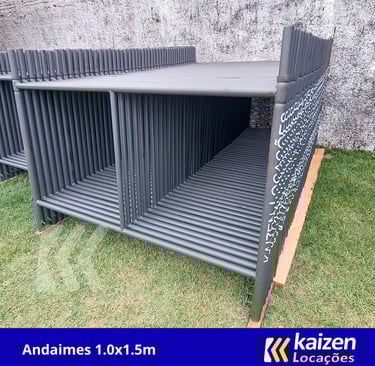 Andaimes 1.0x1.5m | Kaizen Locações