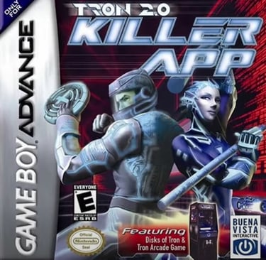 Tron 2.0 Killer App - GBA Box Art