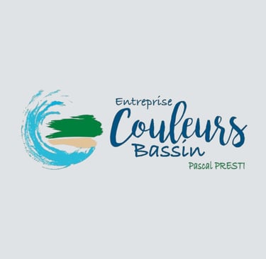 Logo de Entreprise Couleurs Bassin, partenaire de OpéPro et peintre de confiance