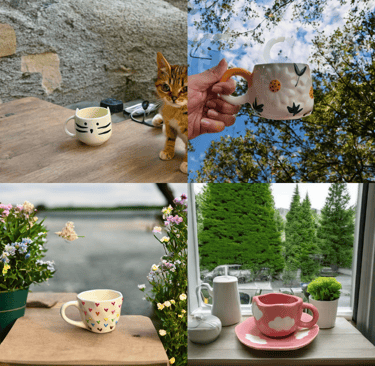 Ceramic cups