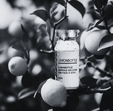 Lemon bottle fat dossolving ampoules