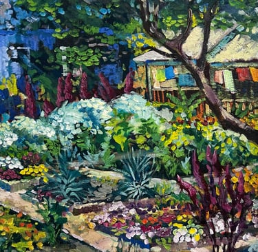 Андрій Хворост, «Алея в квітах. База «Чайка» с.Лугове», 2011