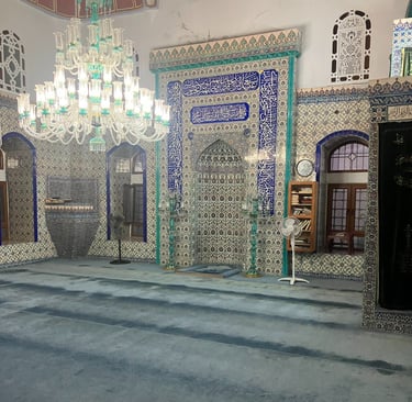 mosque interior istanbul