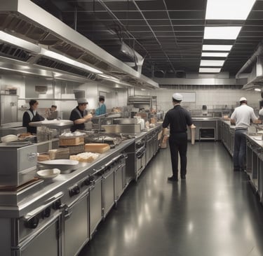 A collection of various safety solutions arranged neatly on display.