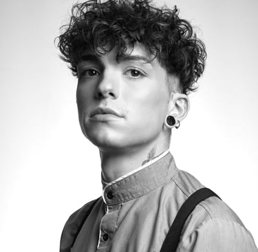 photographe portrait, studio, noir et blanc, magazine à Gisors dans l'Eure