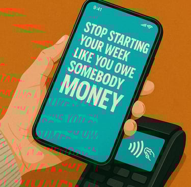 a person holding a phone with a cell phone in their hand