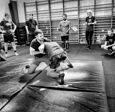 Passage de grade Ollin krav maga Lyon  max et baptiste P5