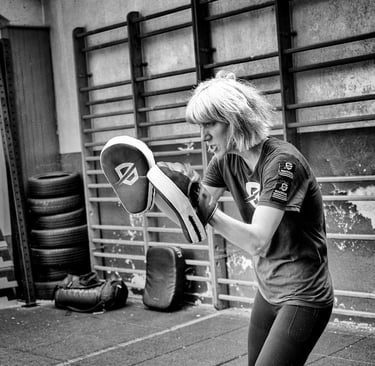 Passage de grade Ollin krav maga Lyon  nina