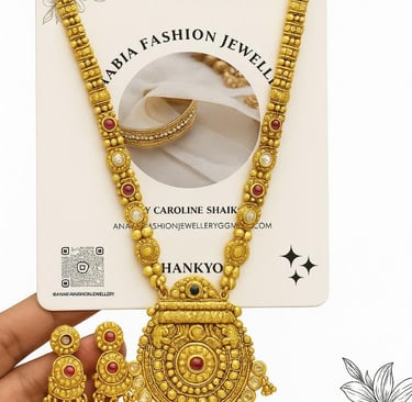 Explore Anabia Fashion's curated collection of affordable fashion jewellery and elegant accessories.