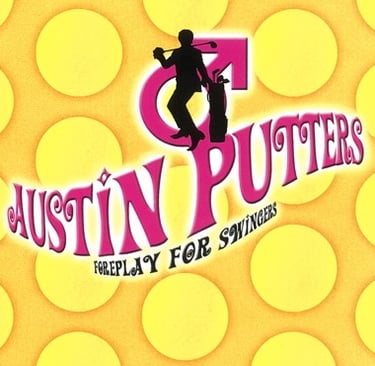 Parody ad of Austin Powers to promote golf tournament.
