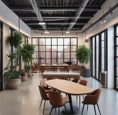 Bright living room with modern inventory