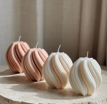 Spiral Scented Candles by Edere