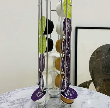 soporte para cápsulas de cafe