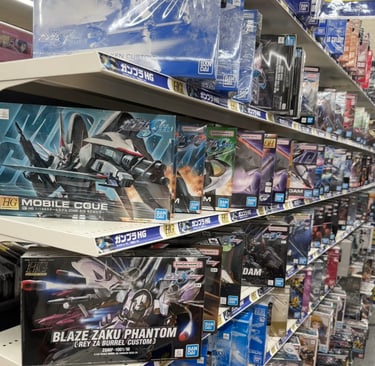 Gundam kits