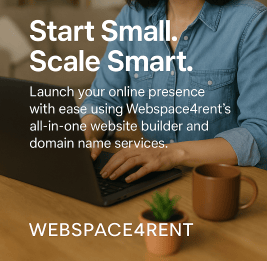 a woman sitting at a desk with a laptop and a cup of coffee