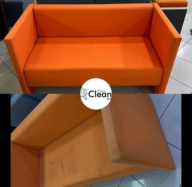 Limpeza de sofa