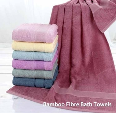 Bamboo Fibre Bath Towels